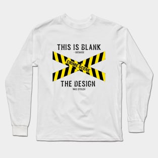 This is blank Long Sleeve T-Shirt